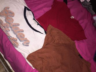 3 cropped tees