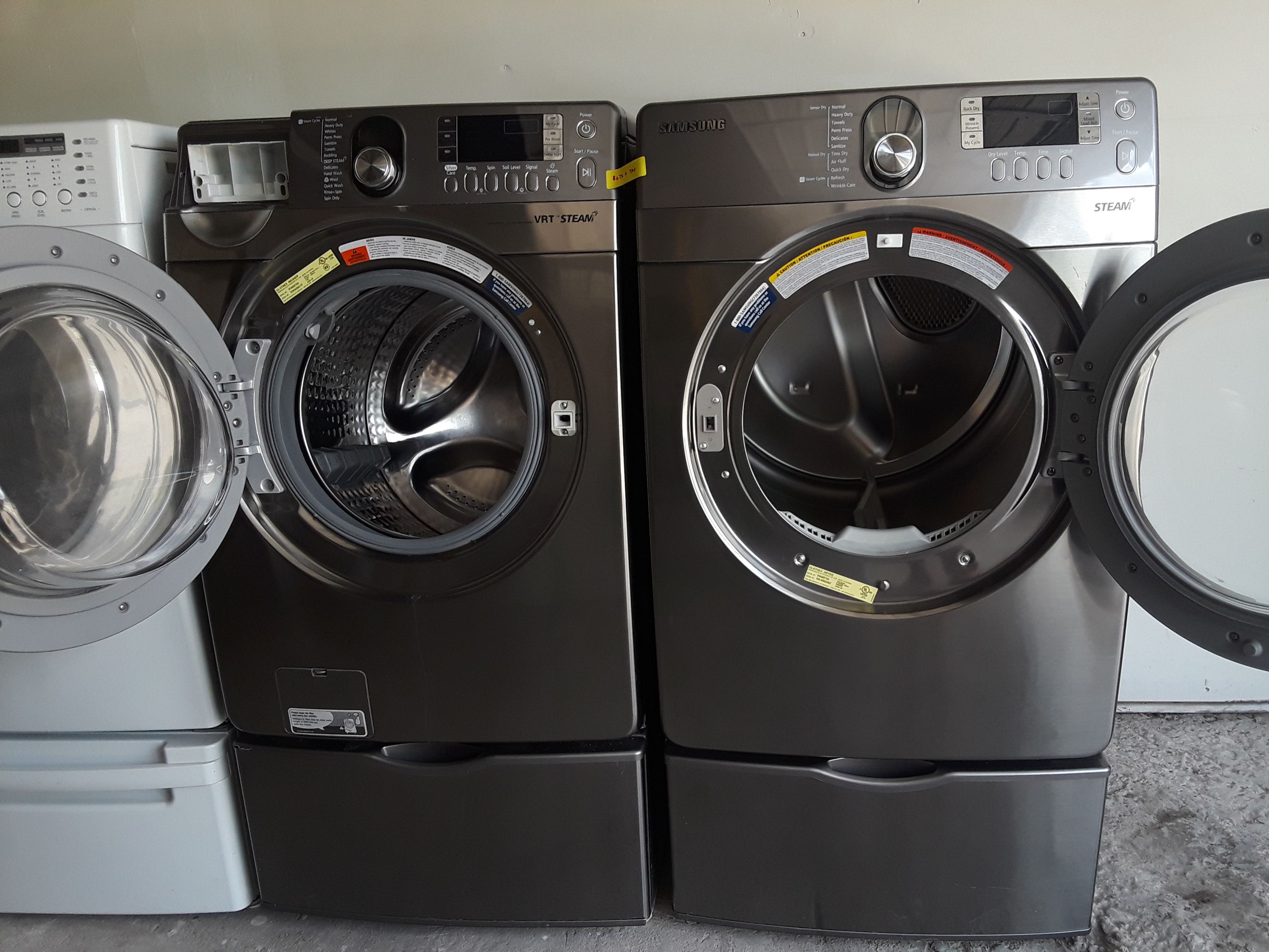 Samsung Stainless Washer And Dryer