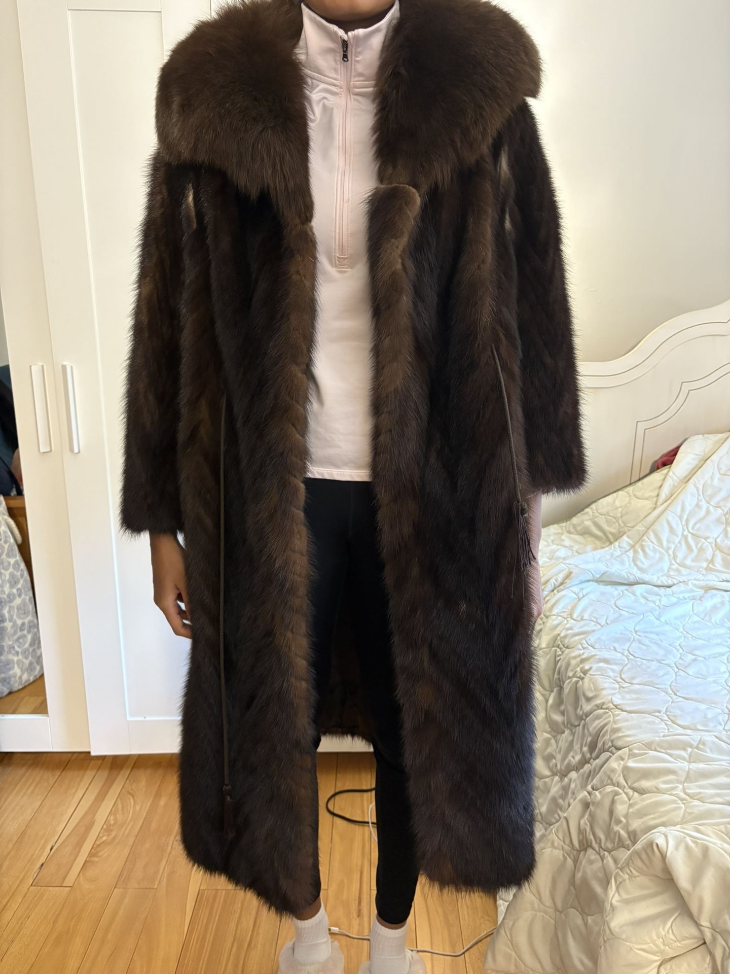 Vintage Mink Fur Coat