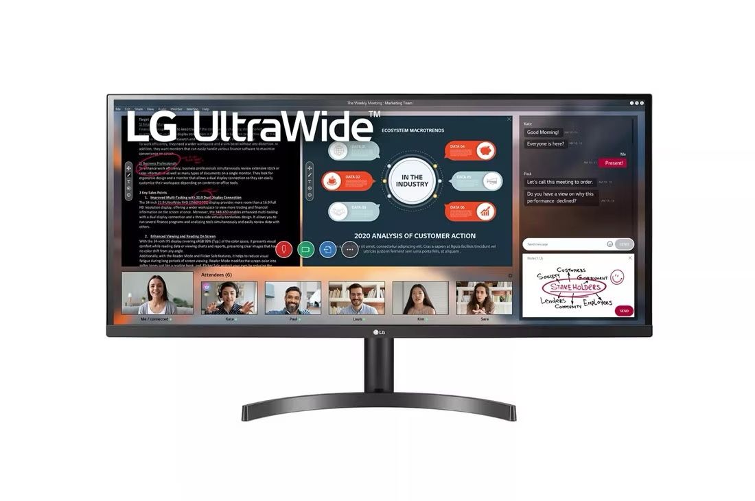 🔥 LG 34” Ultrawide Monitor – IPS HDR10 – 34WL500-B  – Excellent Condition🔥