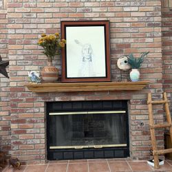 2 Wood Mantles For Fireplace / $50 for Both