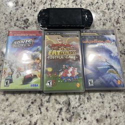 PSP With Games