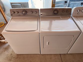 Maytag Commercial Washer and Dryer Set