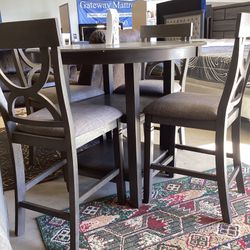 New 5 Pc Counter Height Dining Table Set Free Delivery 🚚 