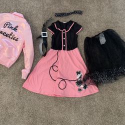 Pink Lady 50’s Costume