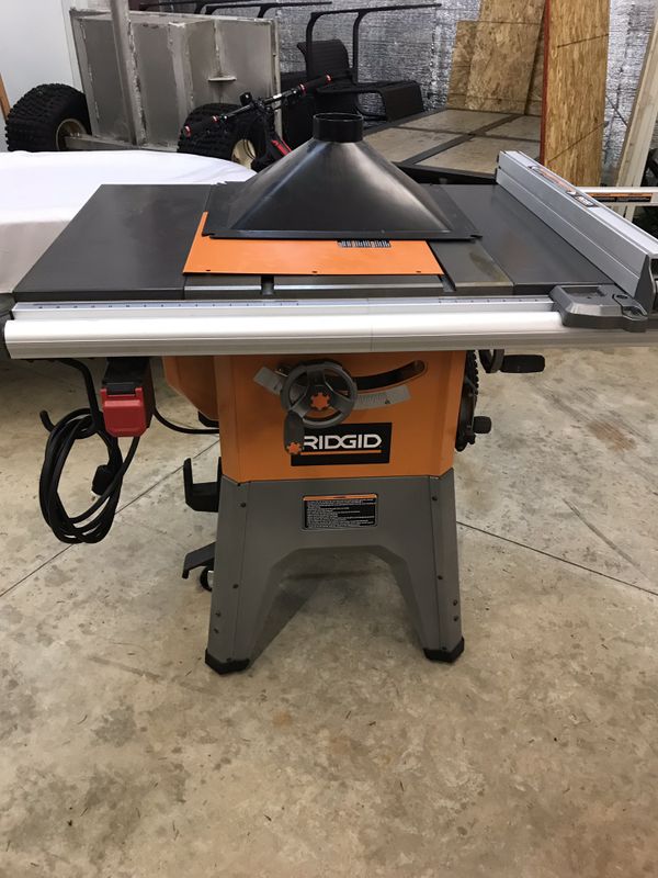 Ridgid R4512 10” table saw. for Sale in Eatonville, WA OfferUp