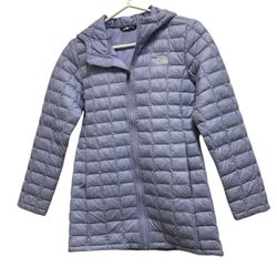 The North Fave Girls ThermoBall Hoody Parks Puff Lavender 10/12