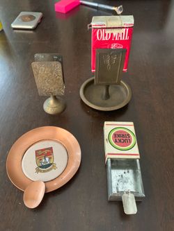 Vintage ashtrays