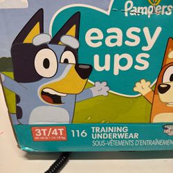 Pampers Easy UPS 3t-4t 116 Training Underwear 