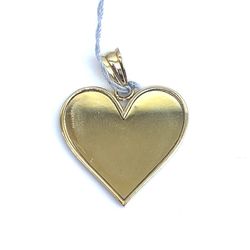 10Kt Yellow Gold Polished Heart Pendant 2.10g 200199/5