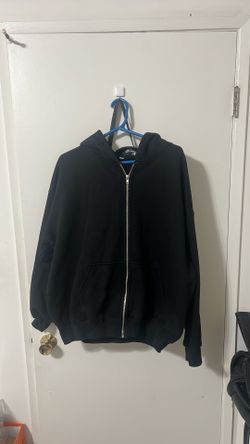 Fleece zip-up hoodie