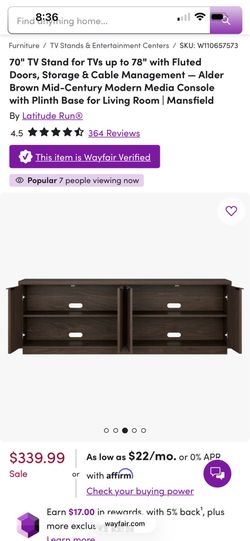 Brand New still in the box TV stand
