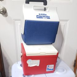 Small Coolers, Red and/or Blue
