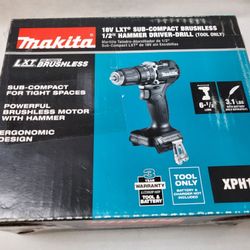 Makita 18v Brushless Hammer Drill 