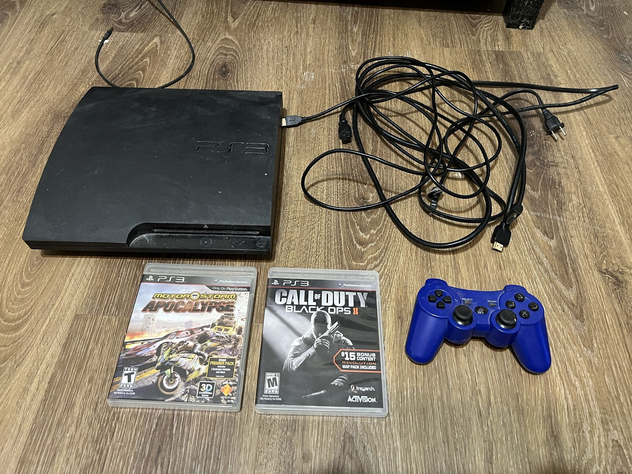 PS3 Console Comes With 2 Games TESTED!!