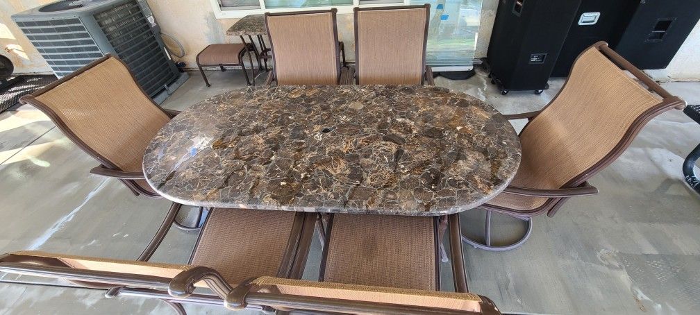 Patio Dining Table Set