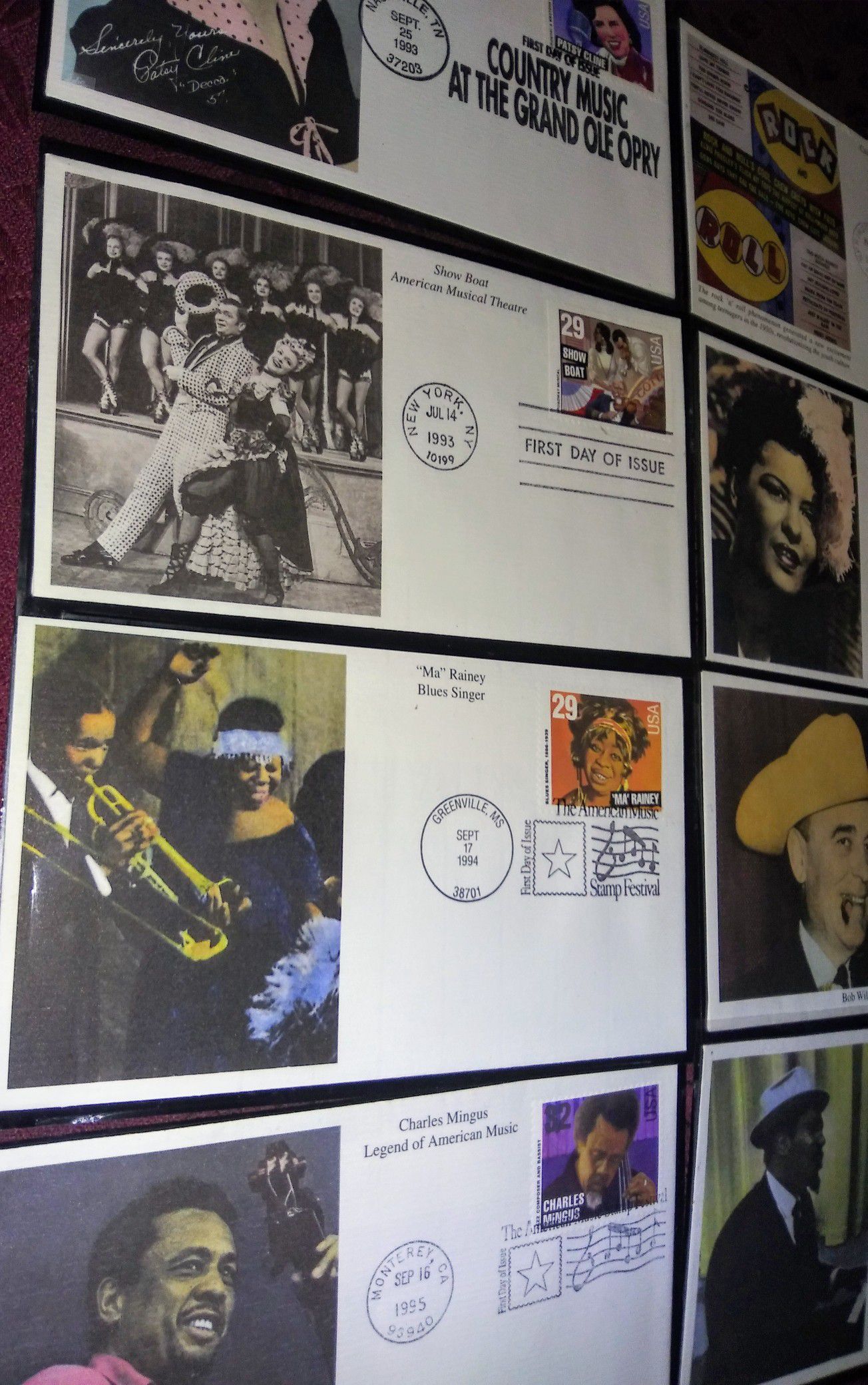 USPS Music Mystic Stamp Company First Day of Issue