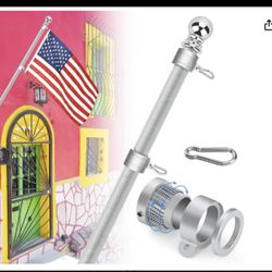 6FT Flag Poles, Carbon Fiber Heavy Duty Flagpoles 