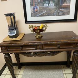 Wooden Drawer Table
