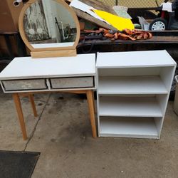 Vanity And Bookshelf