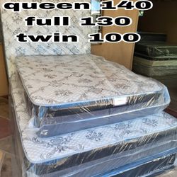 Mattress Set Plush Pillow Top 