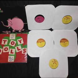 Toy Dolls Vinyl Lot Punk 