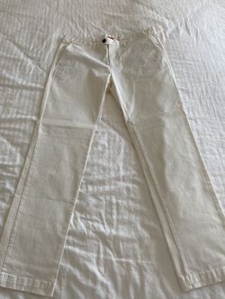 White Cotton Tommy Bahama Man’s Pants