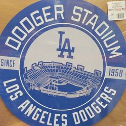 Dodgers Aluminum Sign