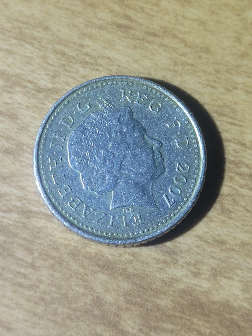 2007 British Five Pence Coin