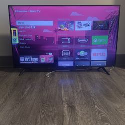58’ inch Hisense Smart RokuTv