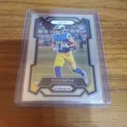 Panini Prizm Rookie Puka Nacua RC 2023 RAMS Receiver