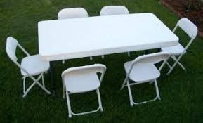 Table And Chairs Available For Superbowl