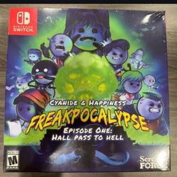 CYANIDE & HAPPINESS - FREAKPOCALYPSE (EPISODE 1) Nintendo Switch Limited Run  Collectors Edition