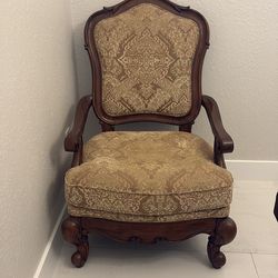 Wood side chair (large)