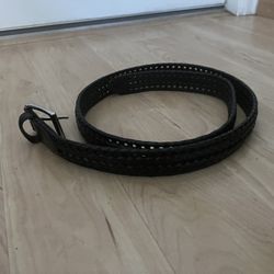 Roundtree and Yorke Black leather Men’s Belt Size 40