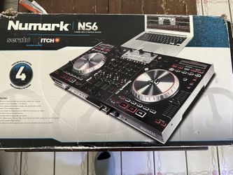 Numark - NS6 4-Channel Digital DJ Controller and Mixer