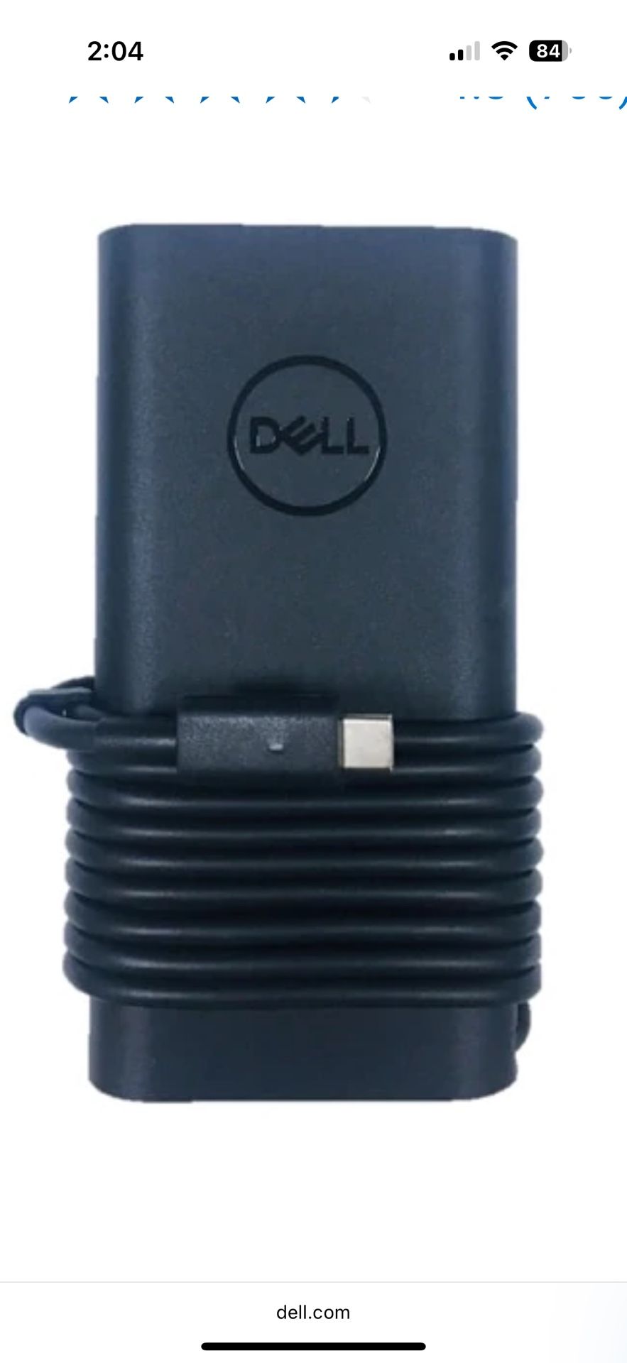 Dell 90W USB-C AC Adapter Cables Included