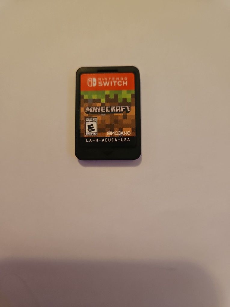 Minecraft Game Card For Nintendo Switch