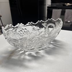 Glass dinner bowl