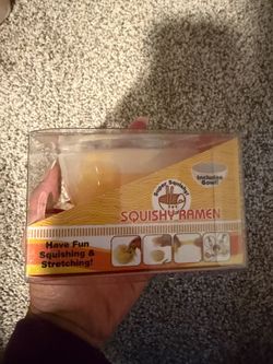Squishy Ramen Toy with Bowl