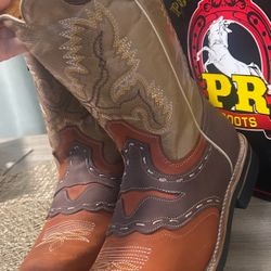 Handmade Cowboy Boots PERFECT COMFORTABLE Square Toe Size 9