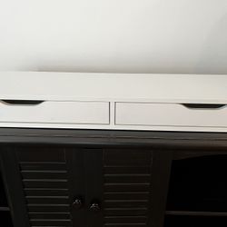 Two drawer shelf & TV stand
