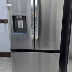New Refrigerator Refrigerador Nuevo French Door  Samsung Warranty Garantía Por Escrito 