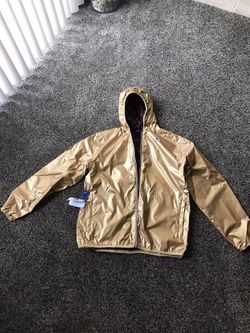 DAFT PUNK Custom K-Way Jacket (Gold)
