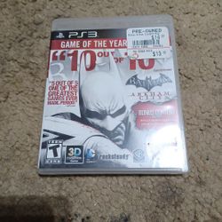 Batman Arkham City GOTY PS3