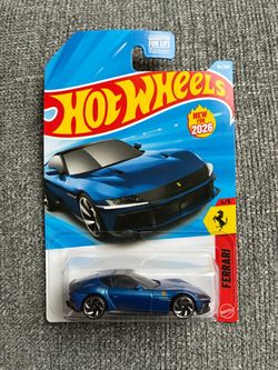 Hot Wheels Blue Ferrari 12Cilindri – Brand New | HW Ferrari