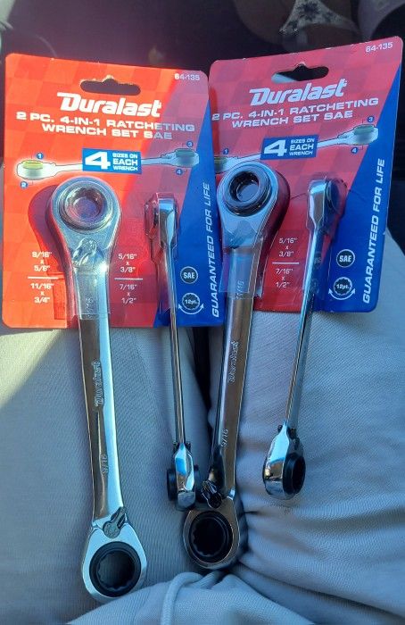 Duralast Ratcheting Wrench Set