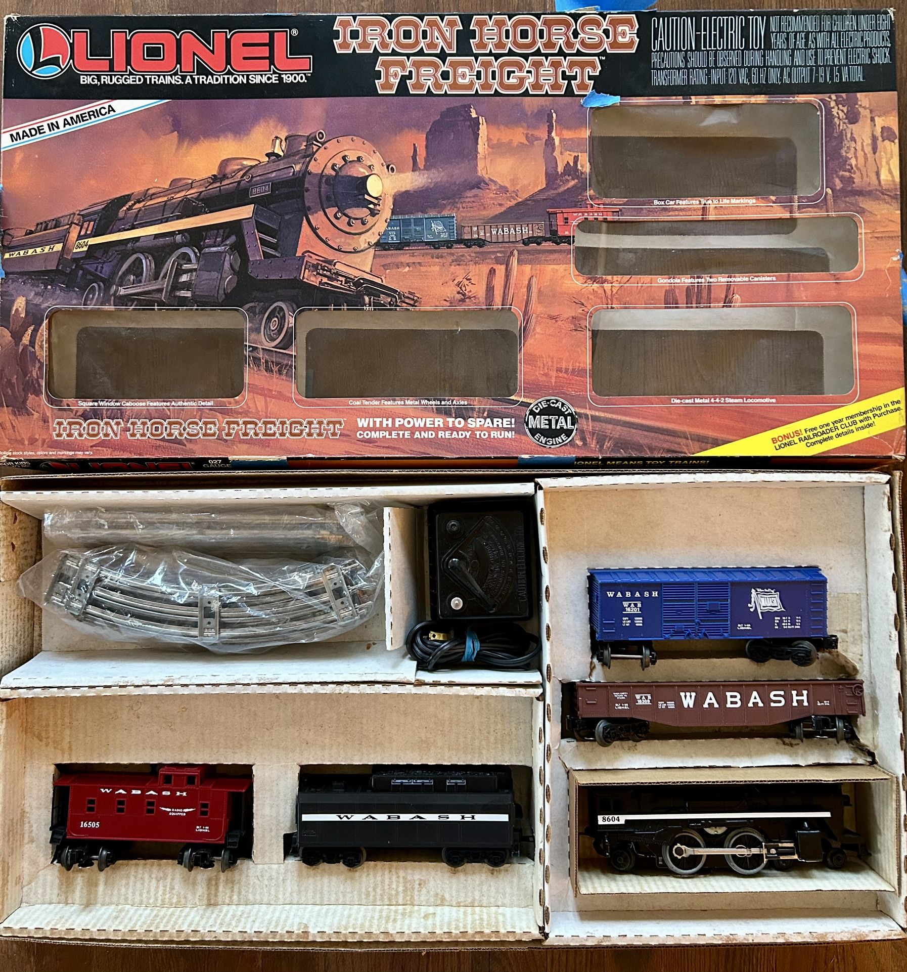Lionel Iron Horse Train Set
