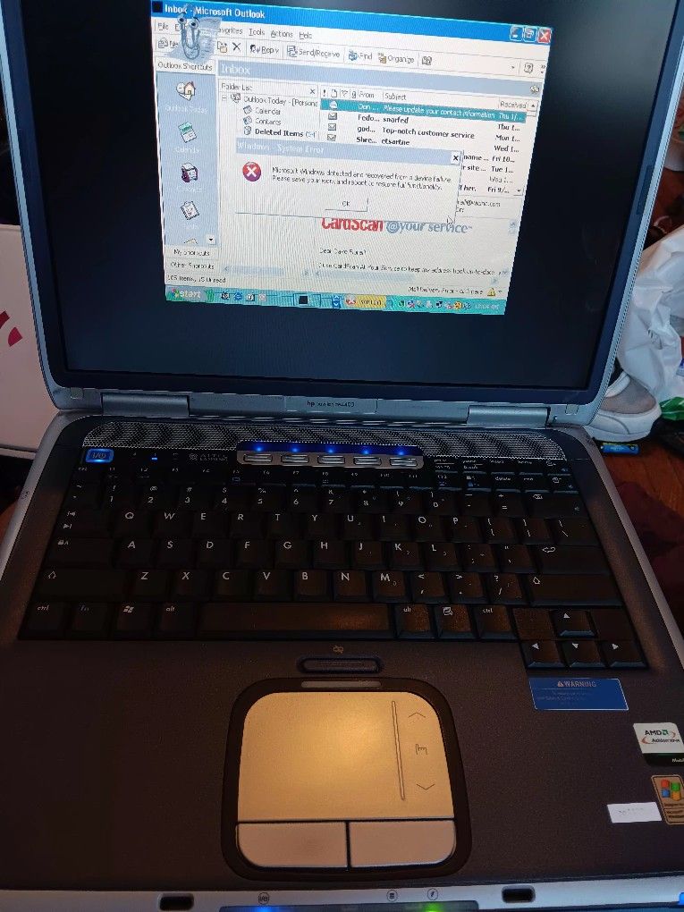 Hp Pavilion Ze-4400 Vintage Laptop
