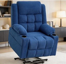 NEW-Power Lift Recliner Chair with Massage and Heat for Elderly, Living Sofa Chair with USB & Type-C